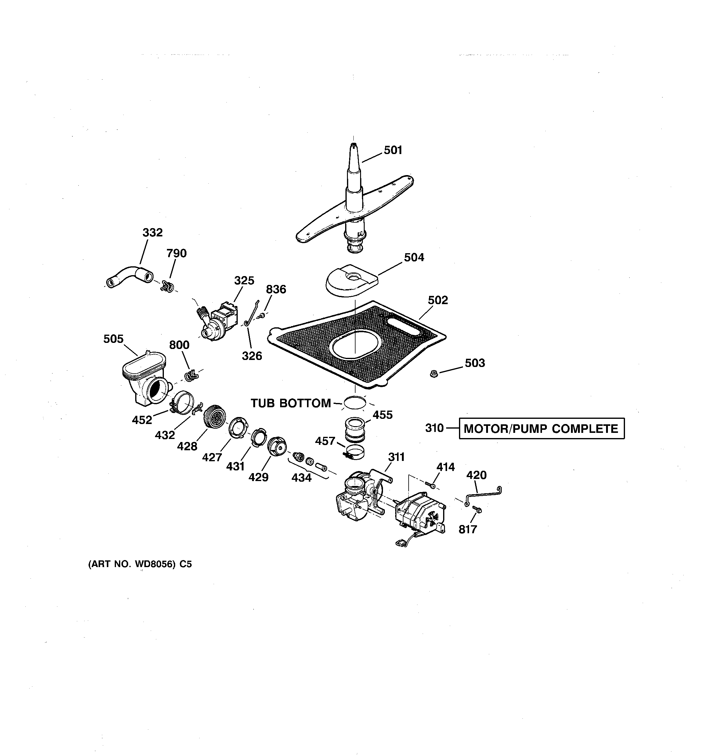 MOTOR-PUMP MECHANISM