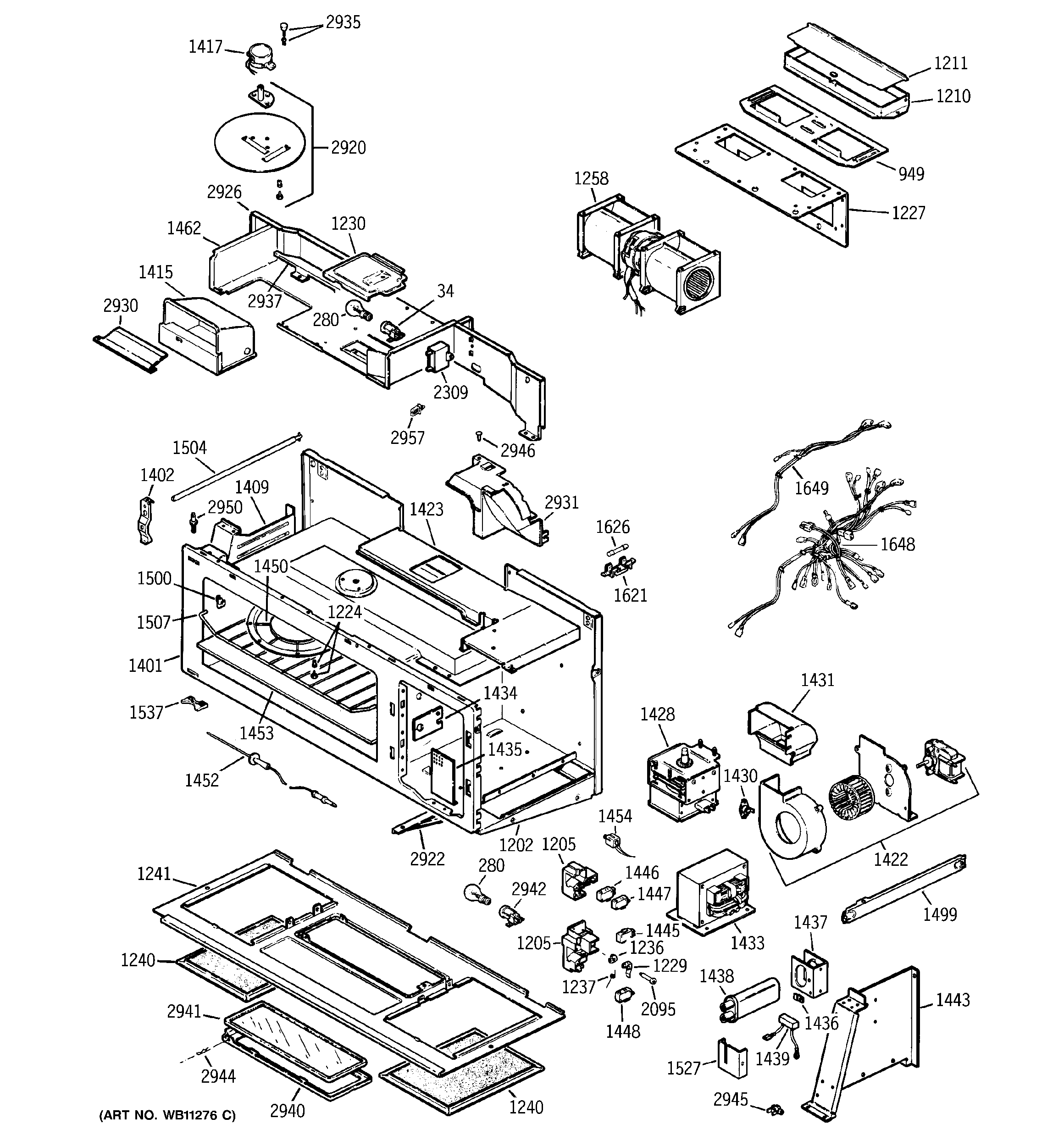 Internal parts