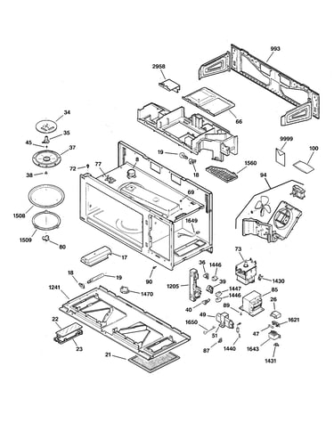 Base, stirrer & electronics