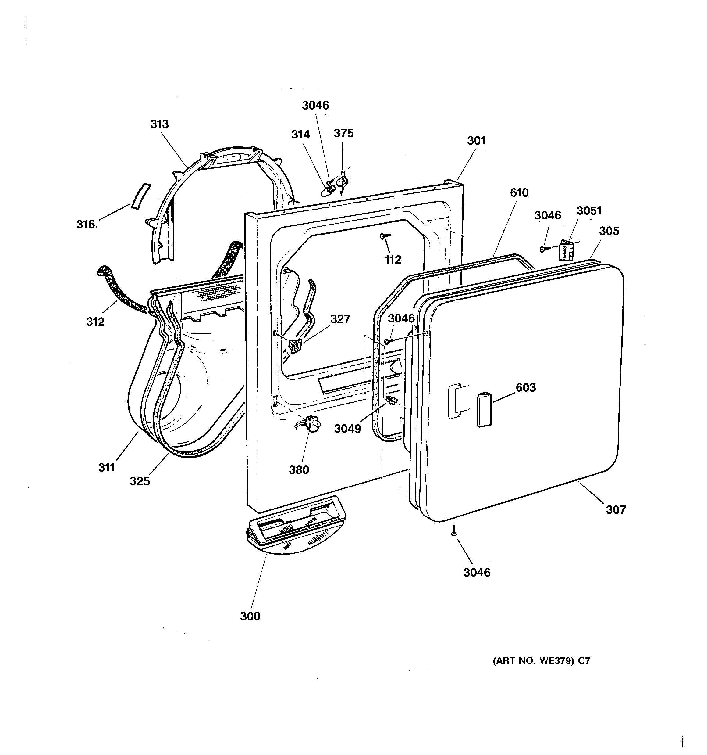 FRONT PANEL & DOOR