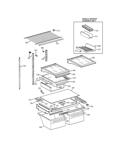 Shelf parts