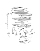 Compartment separator parts