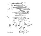 GE TBT25PAXJRWW compartment separator parts diagram