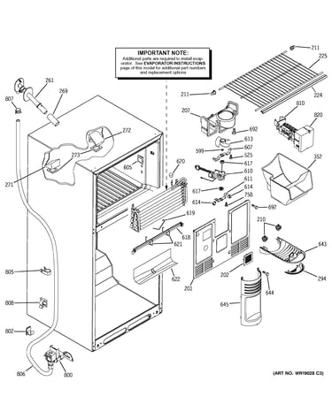 Freezer section