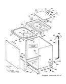 Cabinet, cover & front panel