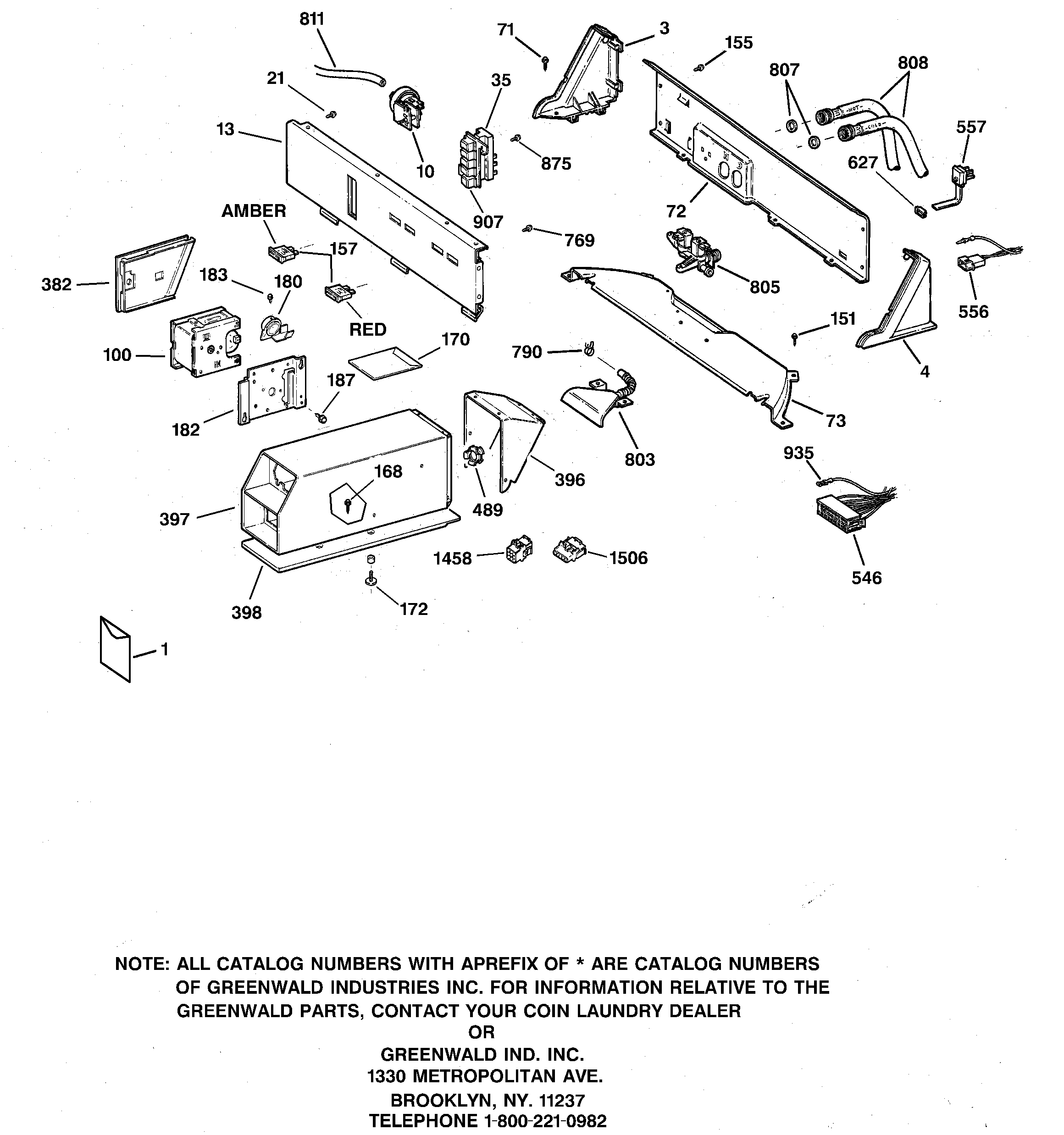Controls & backsplash