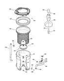Tub, basket & agitator