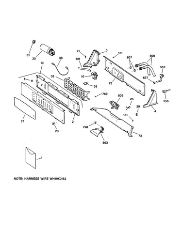 Controls & backsplash