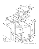 Cabinet, cover & front panel