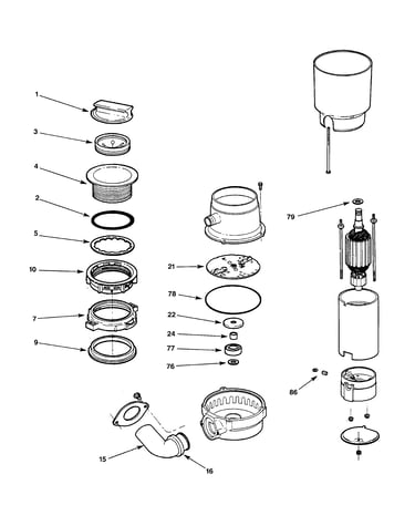 Disposer parts