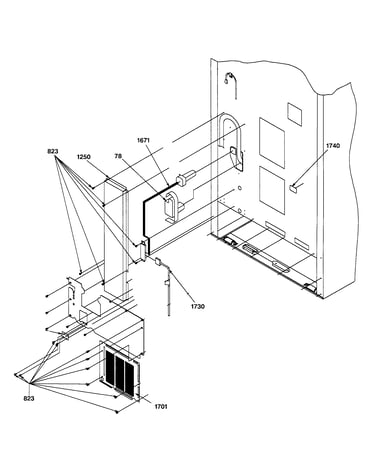 Cabinet back