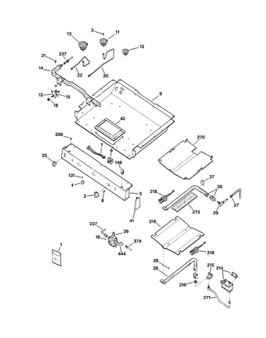 Gas & burner parts
