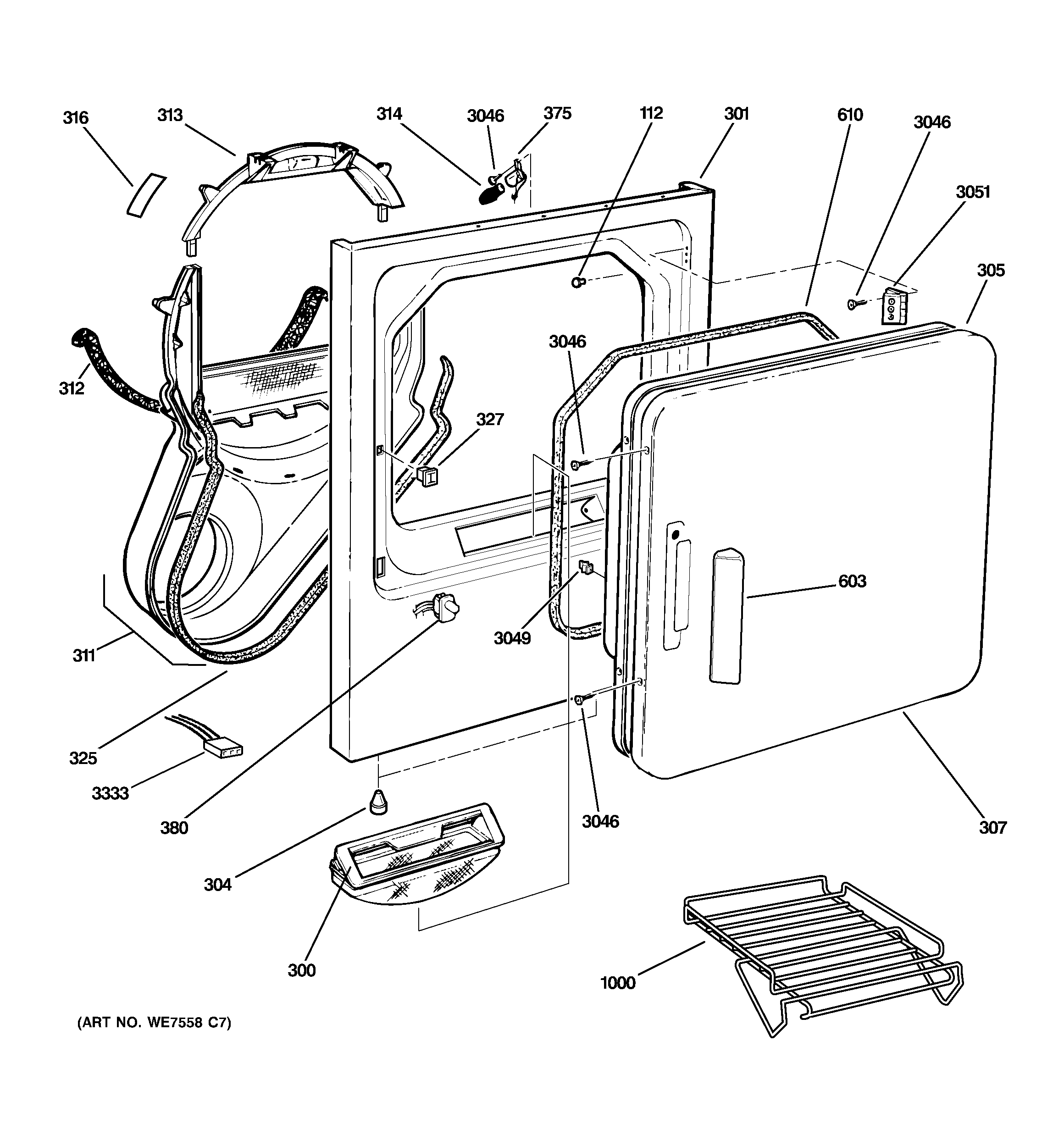 FRONT PANEL & DOOR