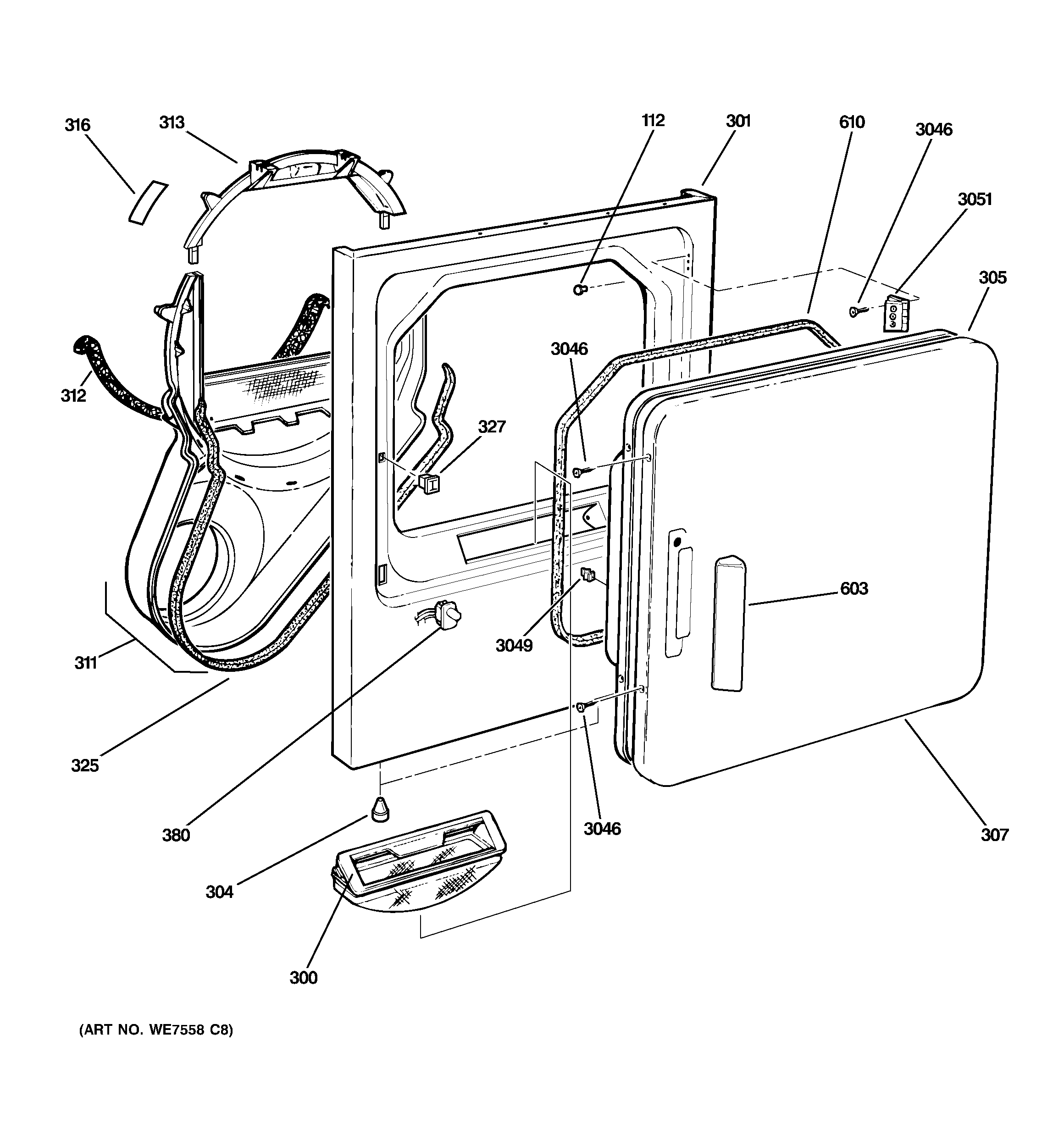 FRONT PANEL & DOOR