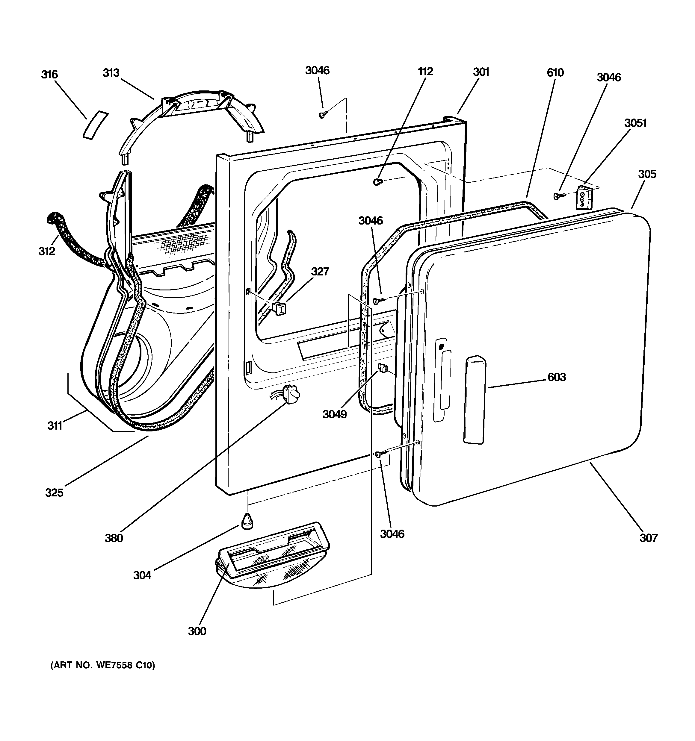 FRONT PANEL & DOOR