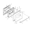 GE JRP24BD1BB lower door diagram