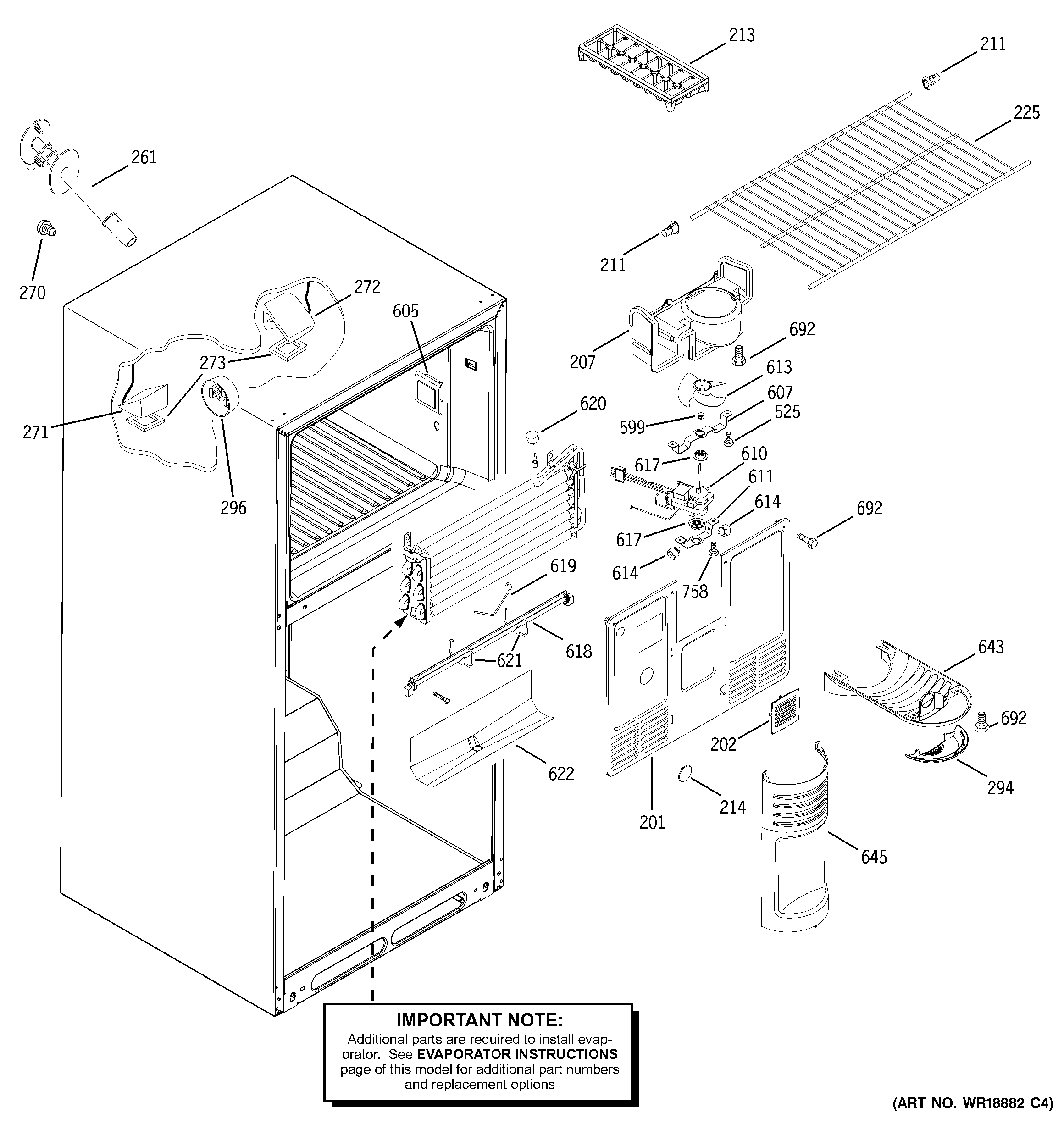 Freezer section