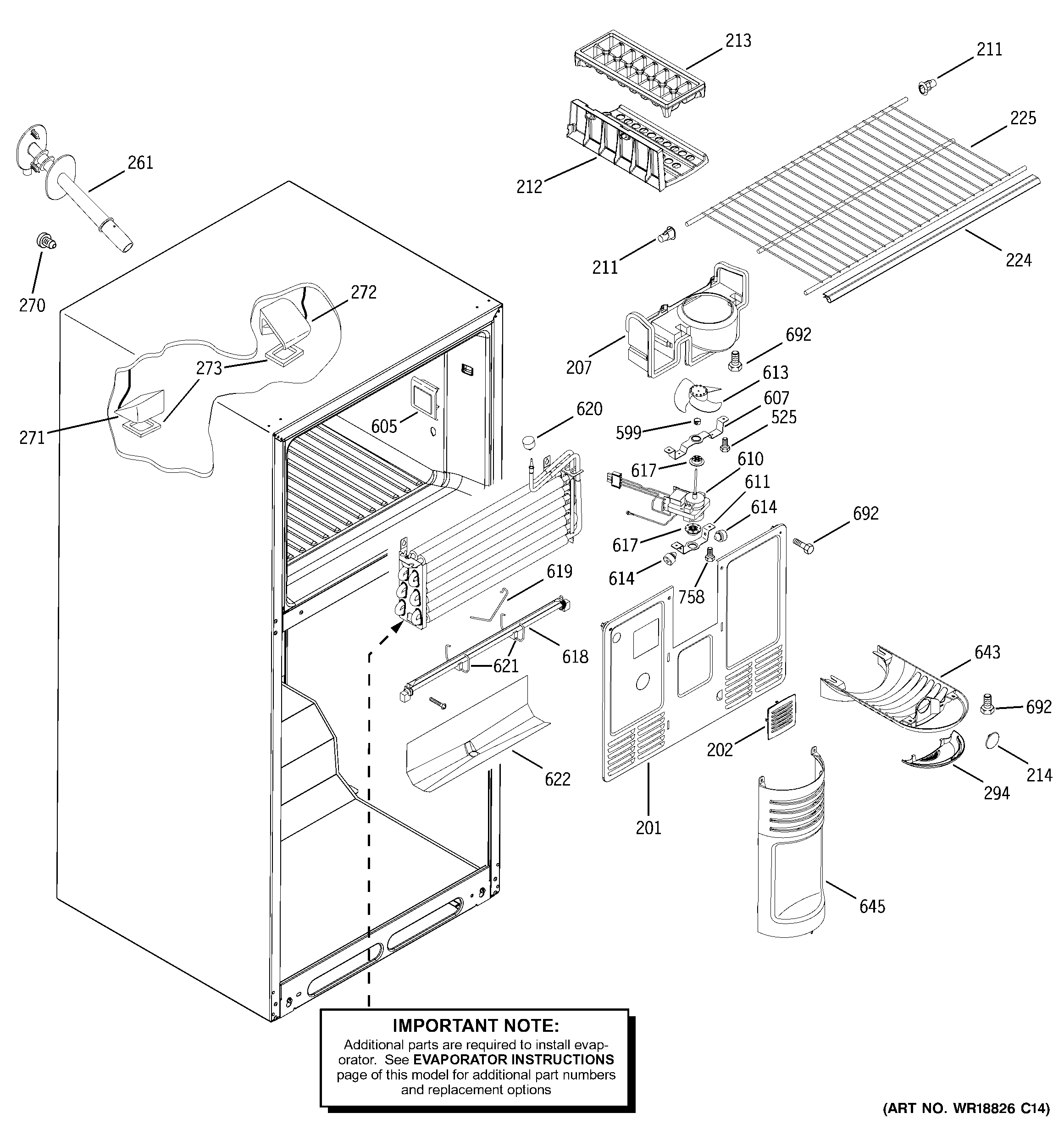 Freezer section