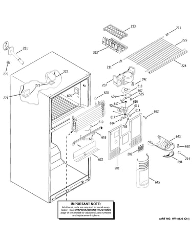 Freezer section