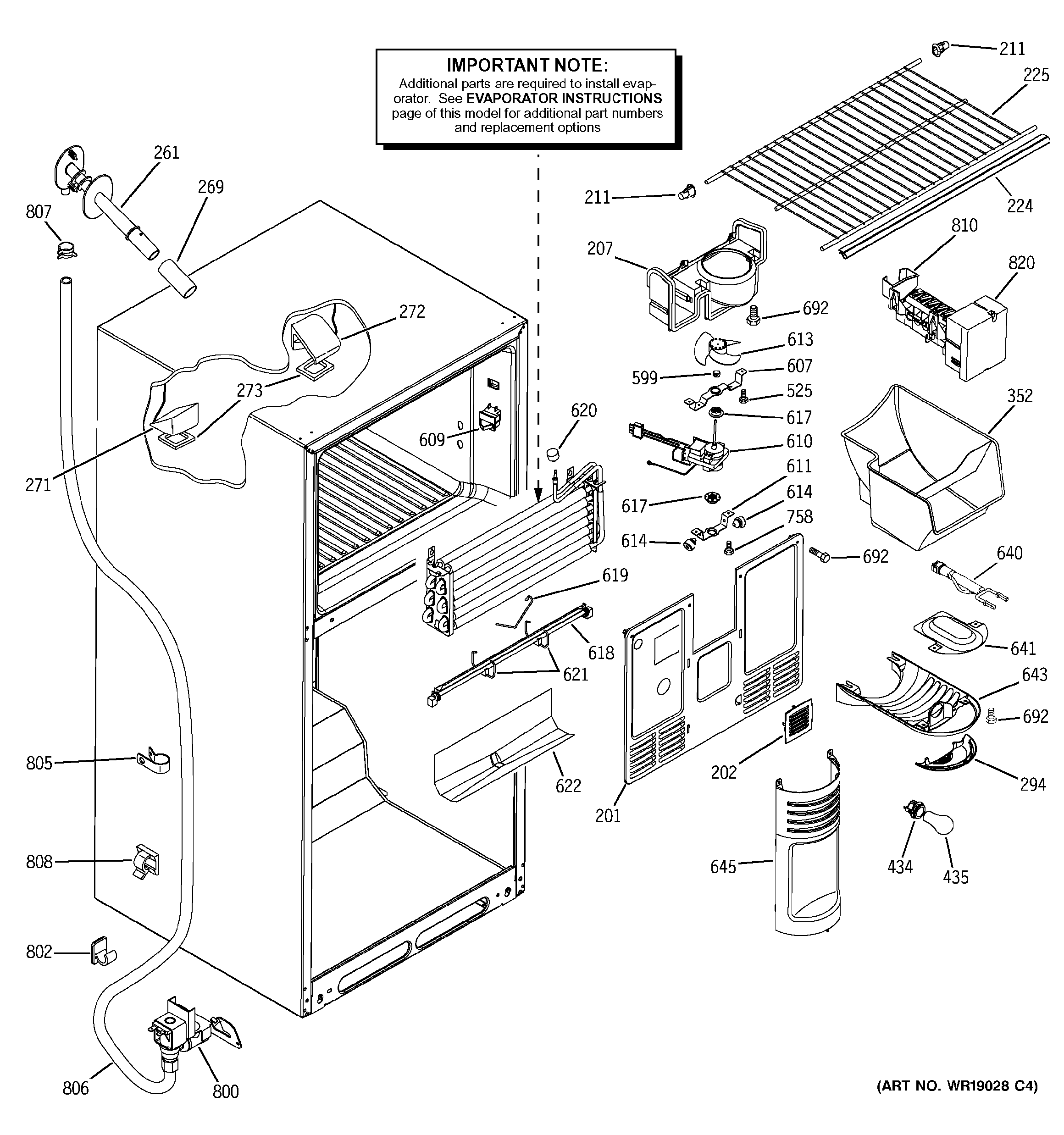 Freezer section