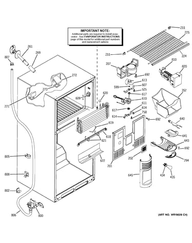 Freezer section