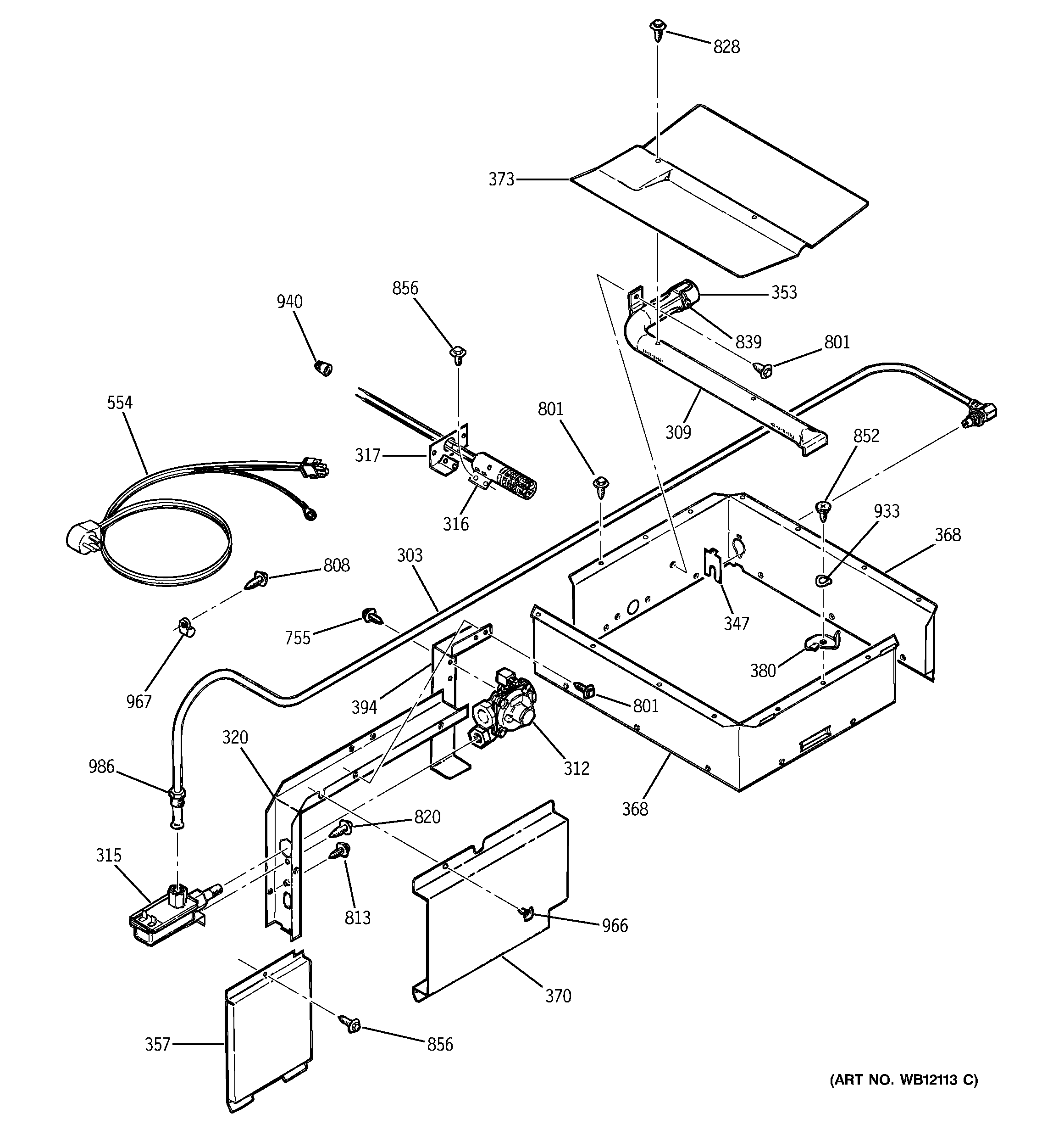 Gas & burner parts