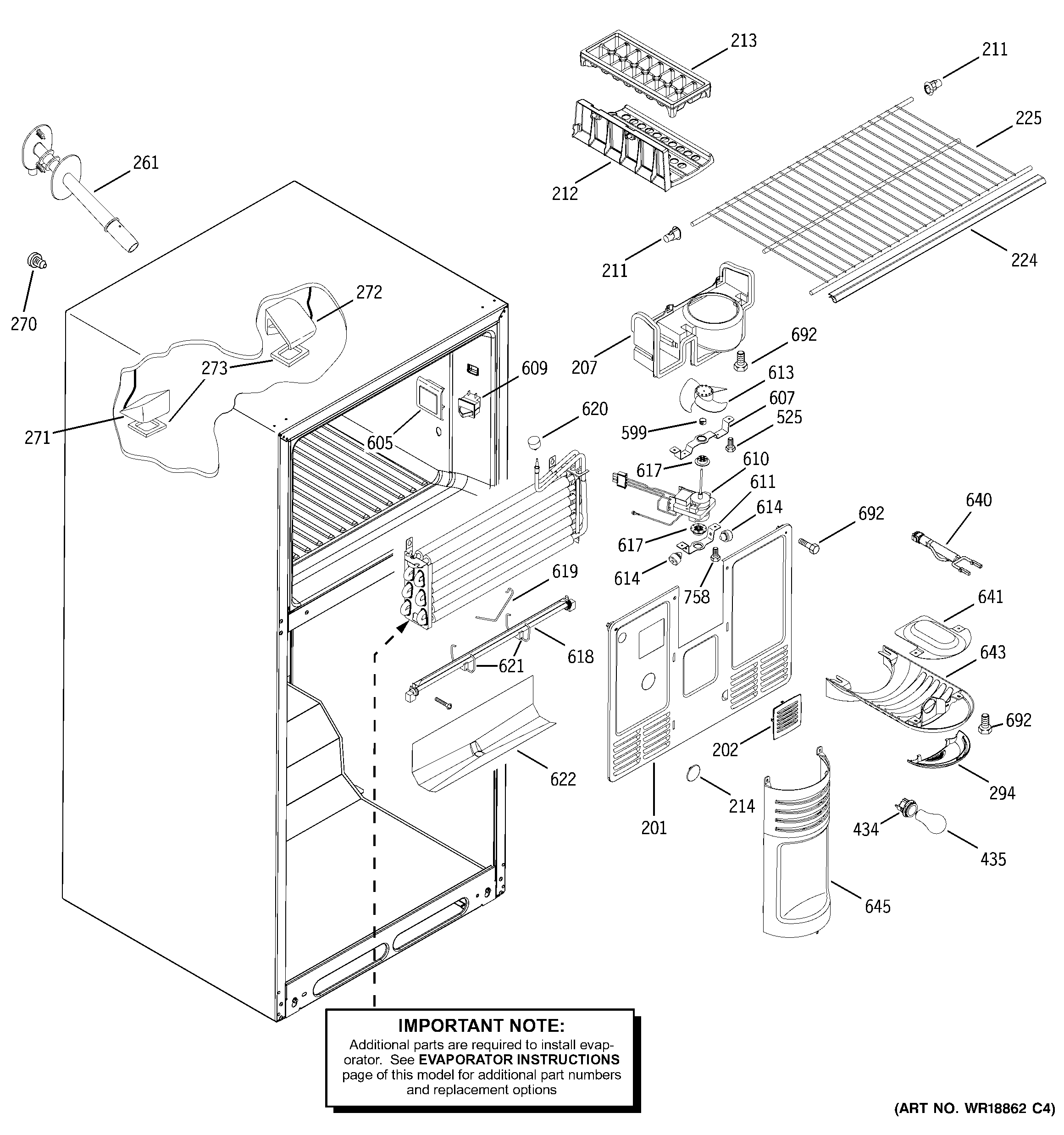 Freezer section