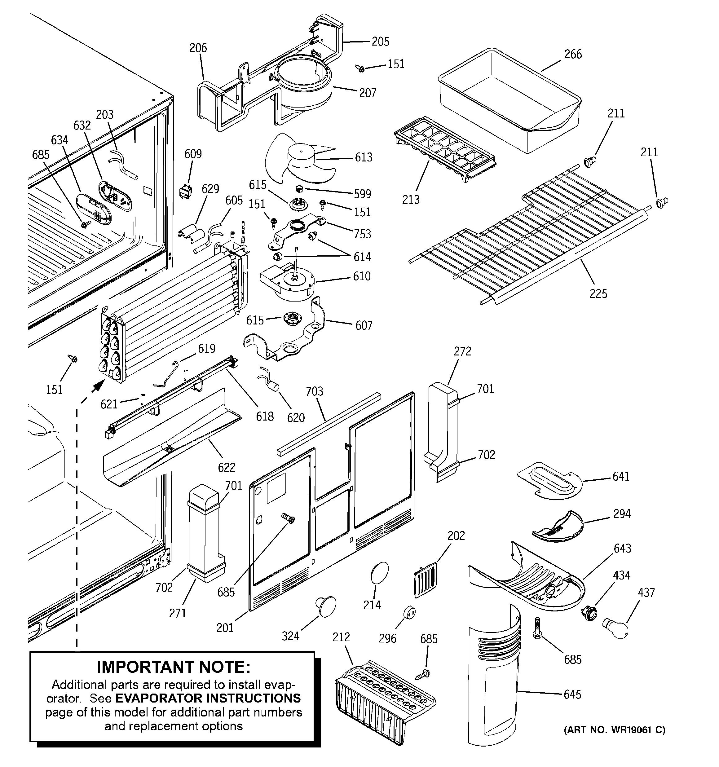 Freezer section