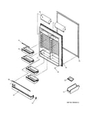 Refrigerator door (interior)