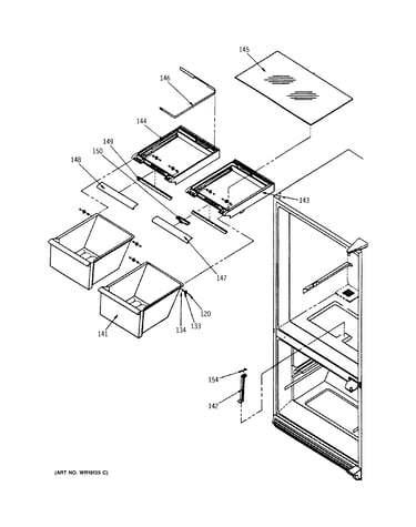 Cabinet shelving