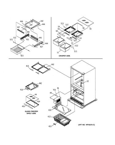 Shelving assemblies