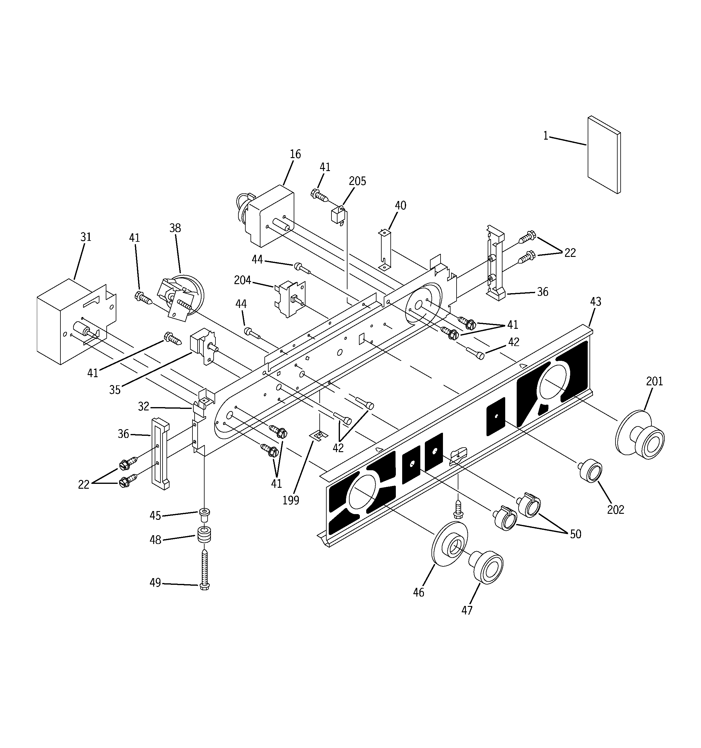 WASHER/DRYER CONTROL PANEL