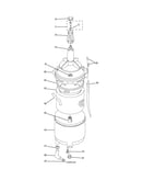 Agitator, basket & tub
