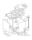 Cabinet, cover & front panel