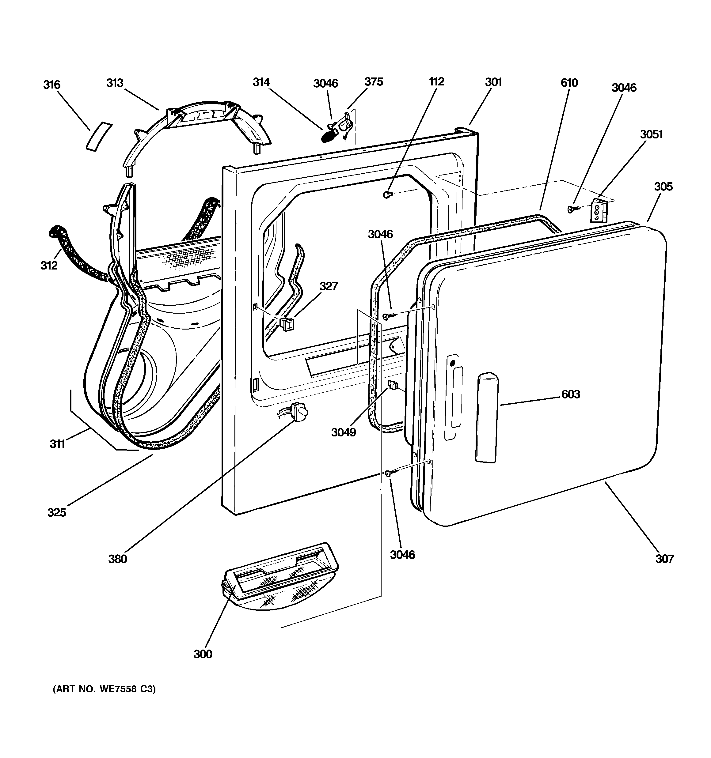 FRONT PANEL & DOOR