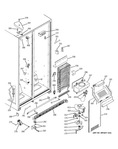 Freezer section