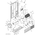 Hotpoint HSS22DDMDWH sealed system & mother board diagram