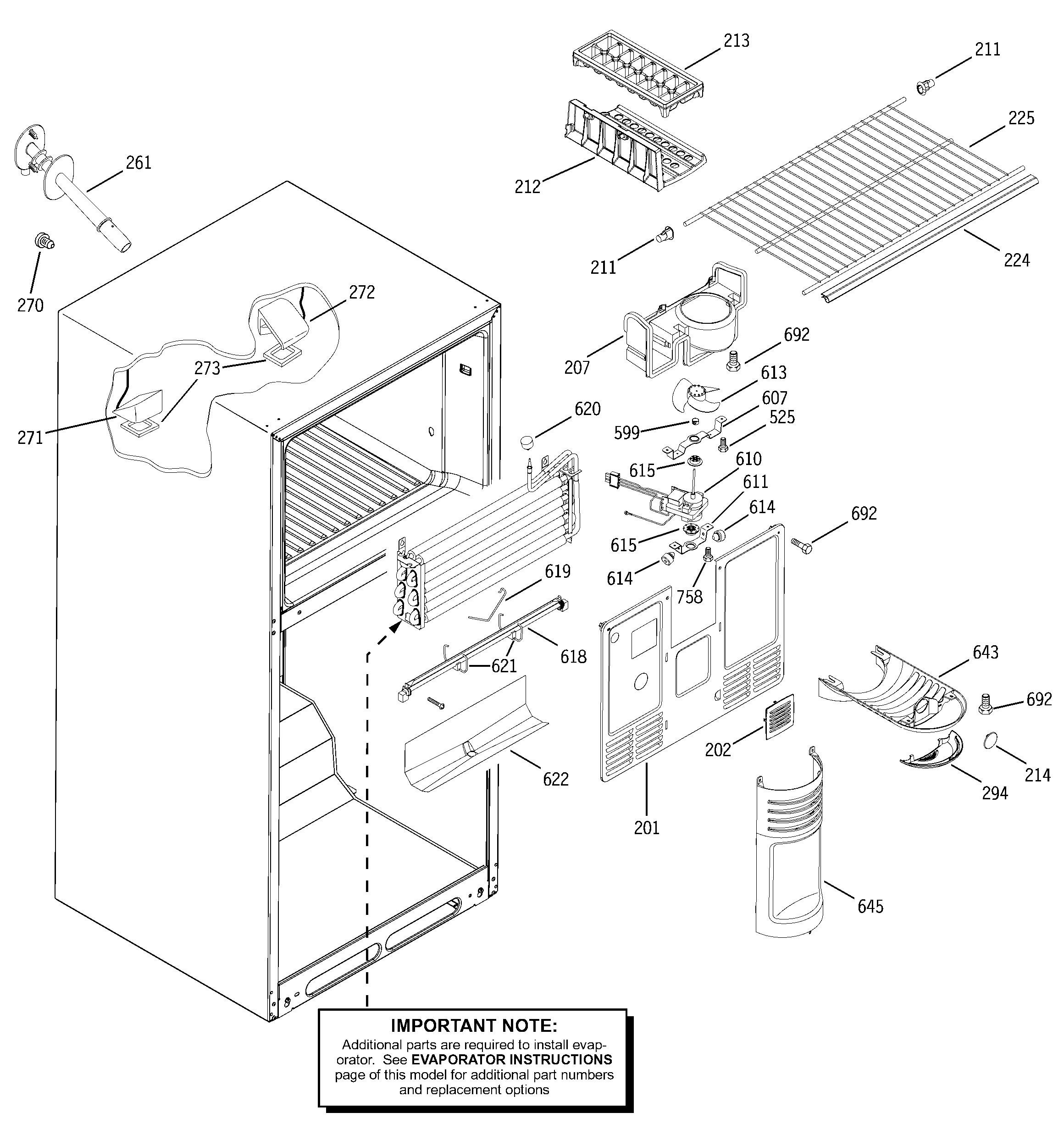 Freezer section