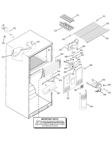 Freezer section