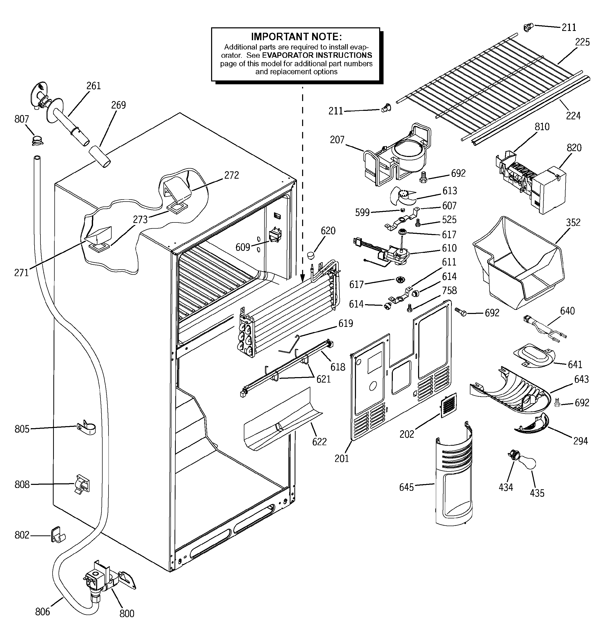 Freezer section