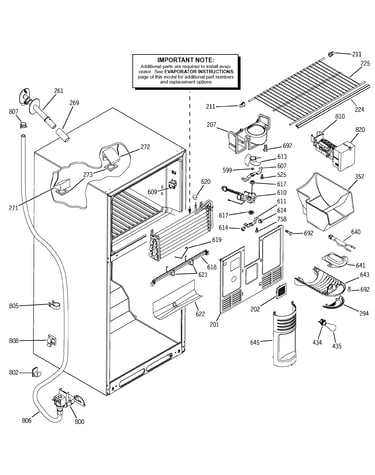 Freezer section