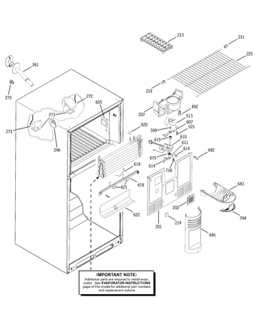 Freezer section