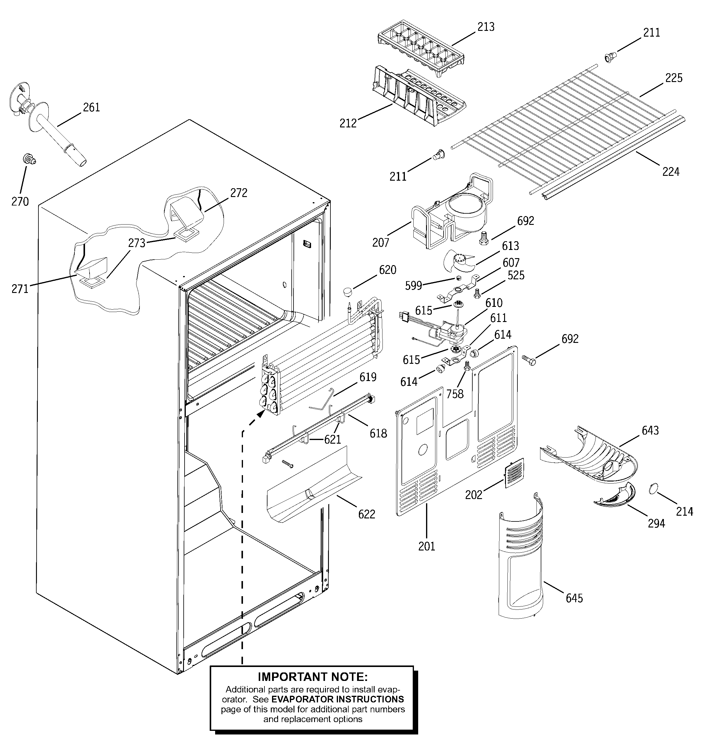 Freezer section