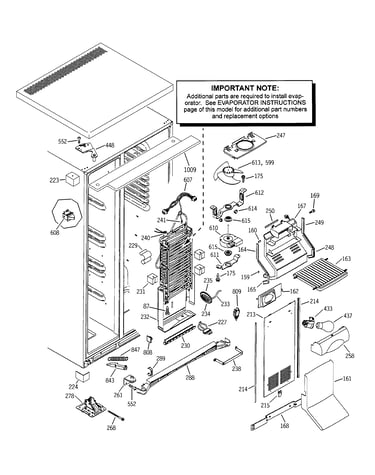 Freezer section