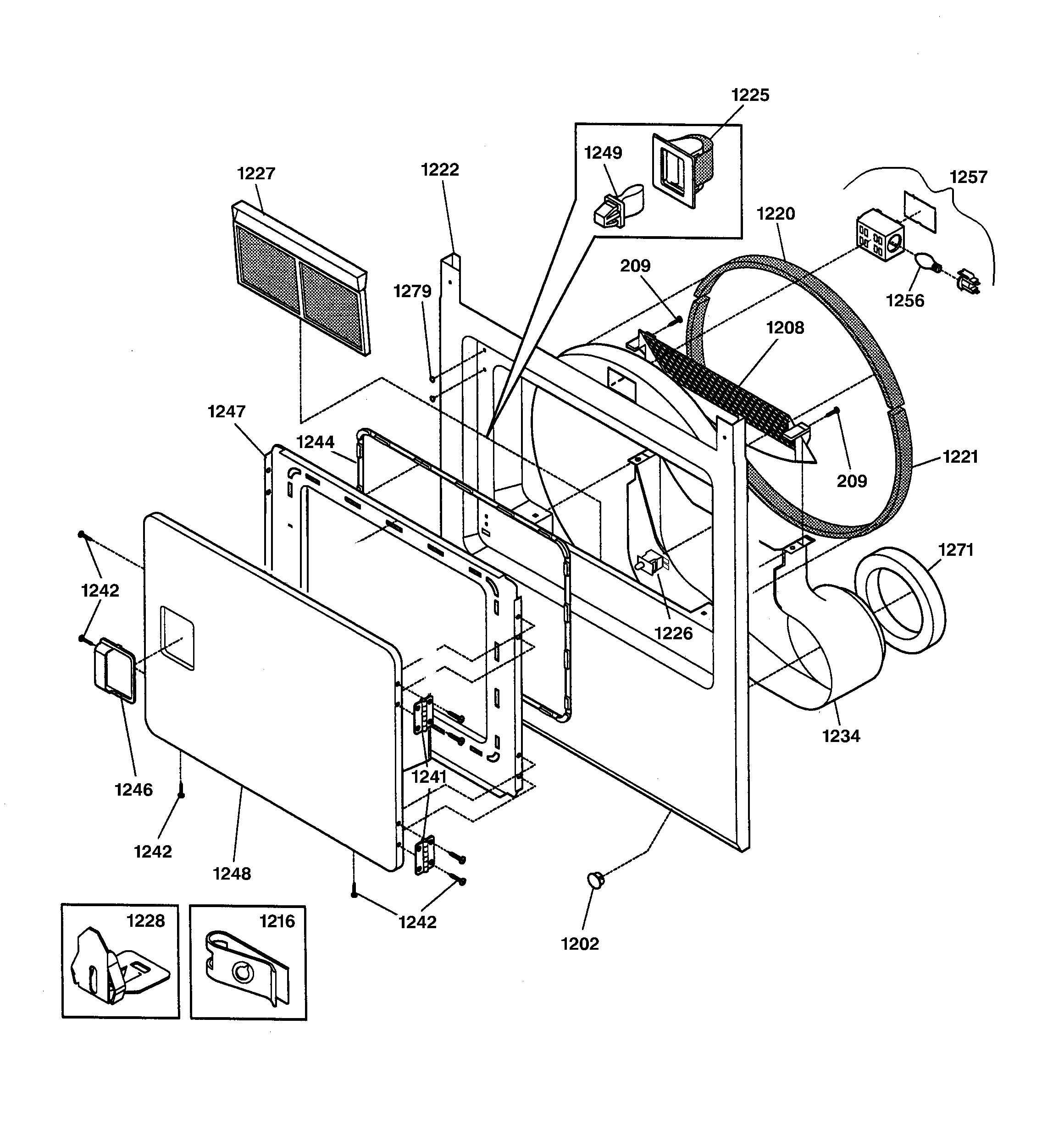 FRONT PANEL & DOOR