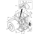 GE DBL333GA0CC cabinet & drum diagram