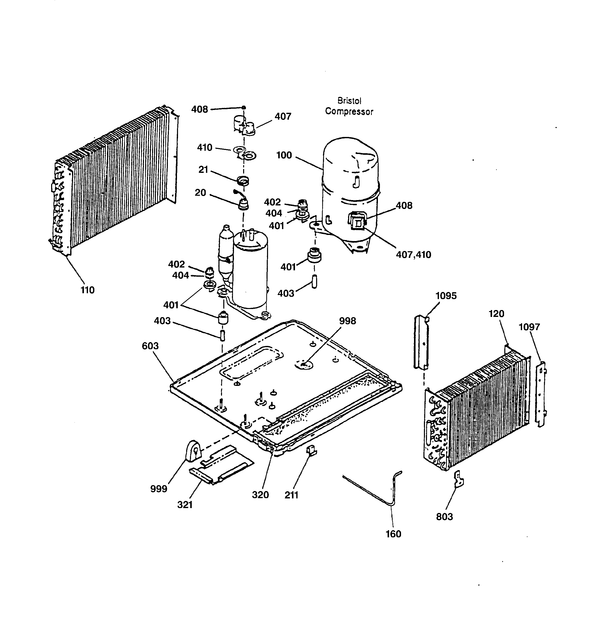 Refrigerant assembly