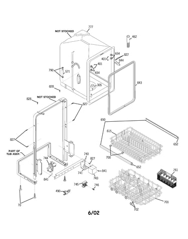 Escutcheon & door assembly