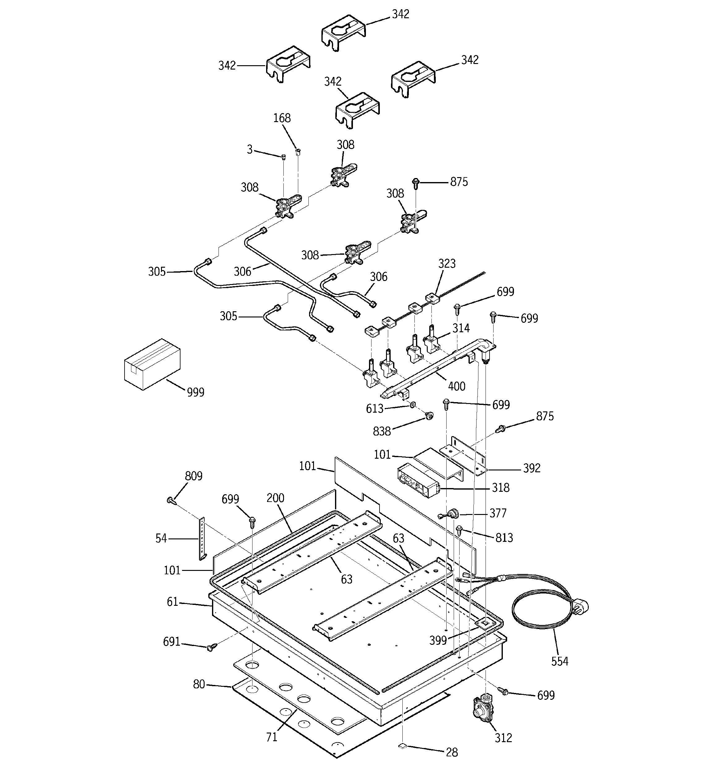 GAS & BURNER PARTS