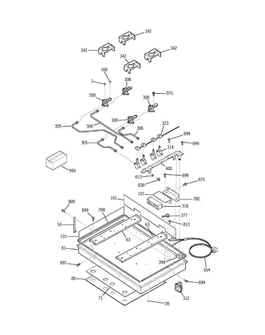 Gas & burner parts